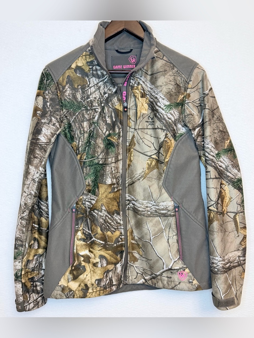 Game Winner Realtree Camo Waterproof Softshell Jacket Women’s Small Fall Hunting